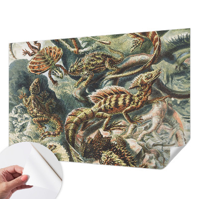 Fototapeta za otroško sobo Eksotični plazilci