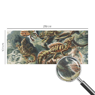 Fototapeta za otroško sobo Eksotični plazilci