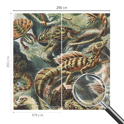 Fototapeta za otroško sobo Eksotični plazilci