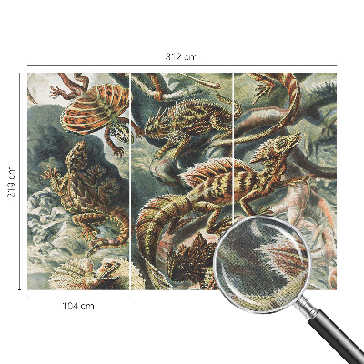 Fototapeta za otroško sobo Eksotični plazilci