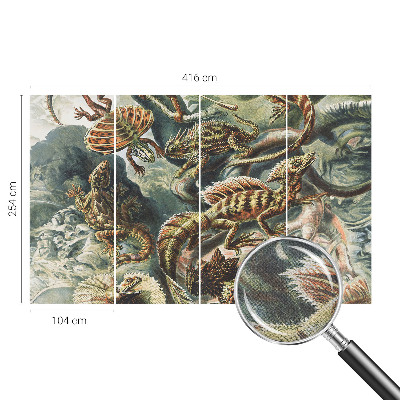 Fototapeta za otroško sobo Eksotični plazilci