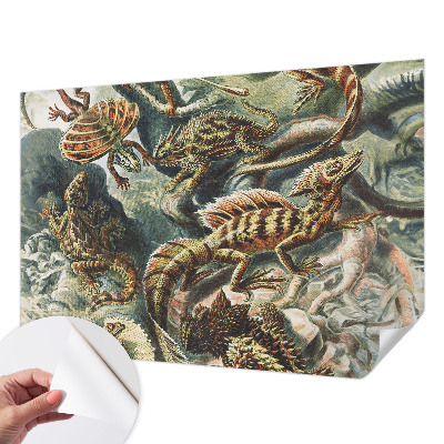 Fototapeta za otroško sobo Eksotični plazilci