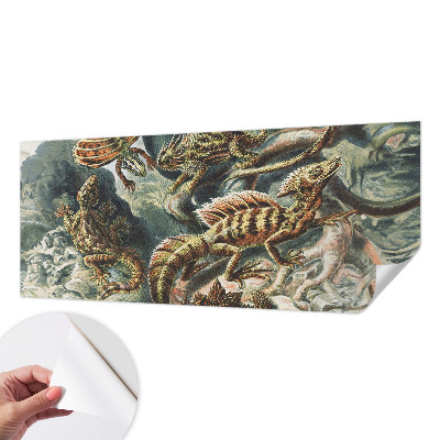 Fototapeta za otroško sobo Eksotični plazilci