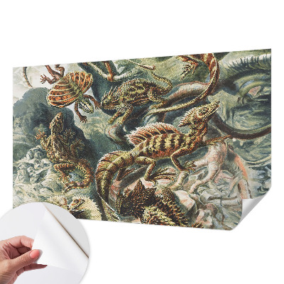 Fototapeta za otroško sobo Eksotični plazilci