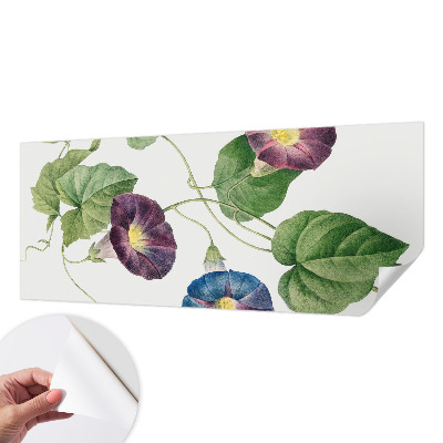 Samolepilna fototapeta z vzorcem cvetlične elegance