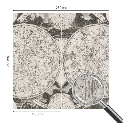 3D fototapeta Zvezdni zemljevid