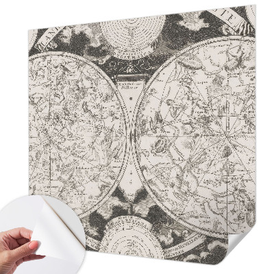 3D fototapeta Zvezdni zemljevid