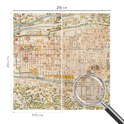 Fototapeta za otroško sobo Starinski zemljevid