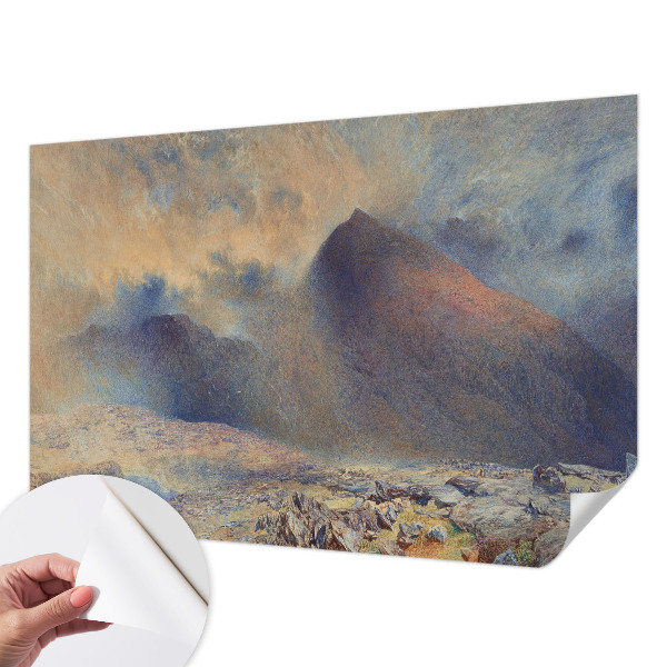 Otroška fototapeta z motivom gorske pokrajine