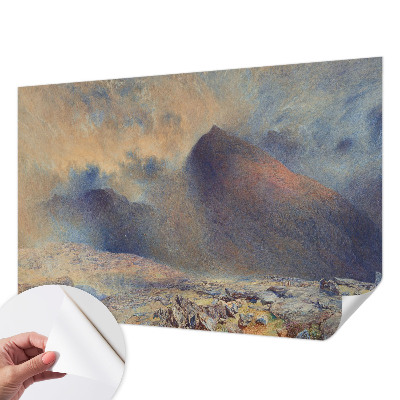 Otroška fototapeta z motivom gorske pokrajine