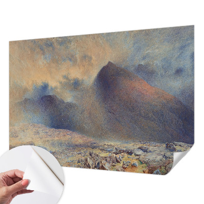 Otroška fototapeta z motivom gorske pokrajine