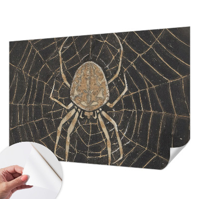 Fototapeta za otroško sobo s potiskom pajkove mreže
