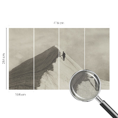 Otroška fototapeta Osamljeni plezalec