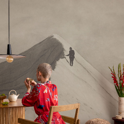 Otroška fototapeta Osamljeni plezalec