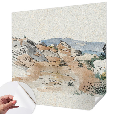 Otroška fototapeta Skalna pokrajina