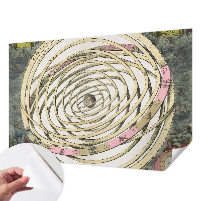 3D fototapeta s motivom kozmične spirale