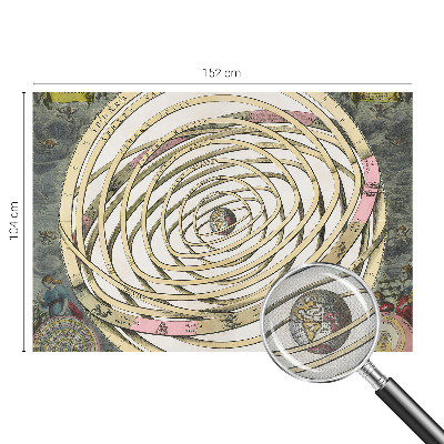3D fototapeta s motivom kozmične spirale