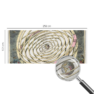 3D fototapeta s motivom kozmične spirale