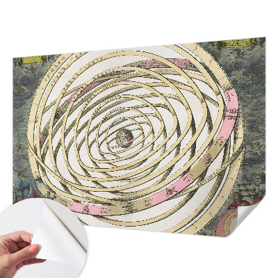 3D fototapeta s motivom kozmične spirale