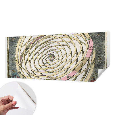 3D fototapeta s motivom kozmične spirale