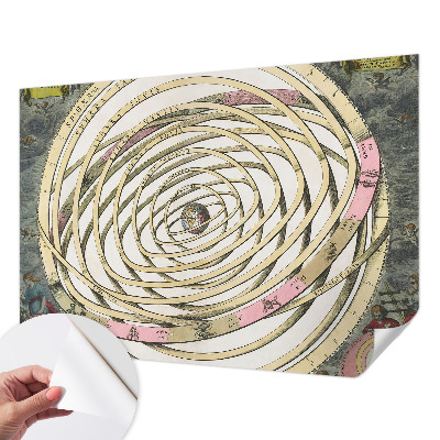 3D fototapeta s motivom kozmične spirale