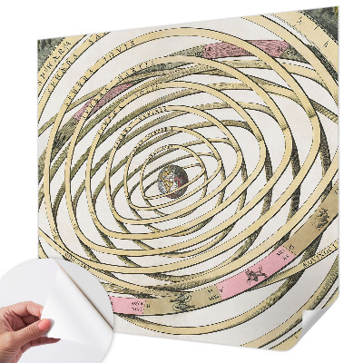 3D fototapeta s motivom kozmične spirale