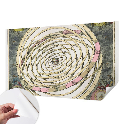 3D fototapeta s motivom kozmične spirale