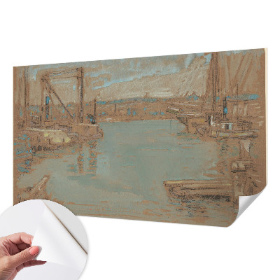 Samolepilna fototapeta Pogledi na pristanišče