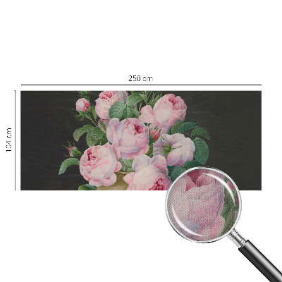 Fototapeta za otroško sobo z motivom cvetlične elegance