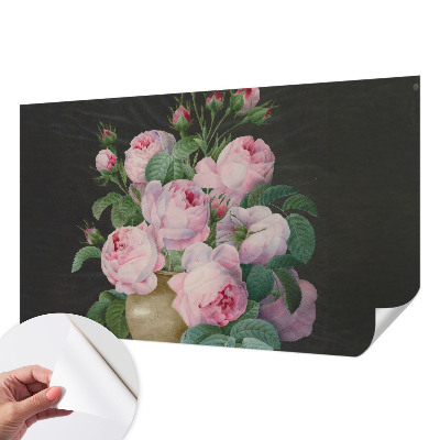 Fototapeta za otroško sobo z motivom cvetlične elegance