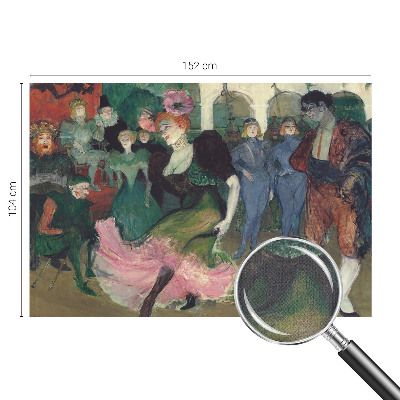 Samolepilna fototapeta za spalnico z motivom plesne dvorane