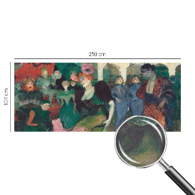 Samolepilna fototapeta za spalnico z motivom plesne dvorane