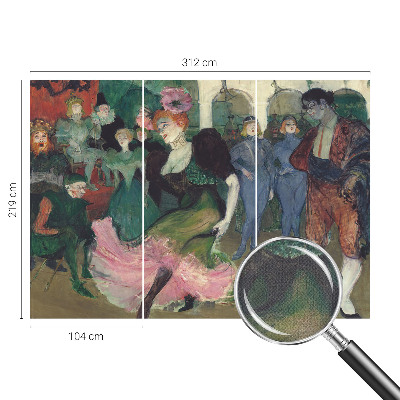 Samolepilna fototapeta za spalnico Plesna dvorana