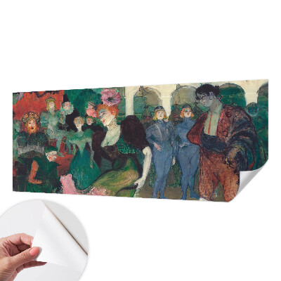 Samolepilna fototapeta za spalnico z motivom plesne dvorane