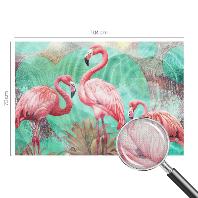 Samolepilna fototapeta z motivom eksotičnih ptic
