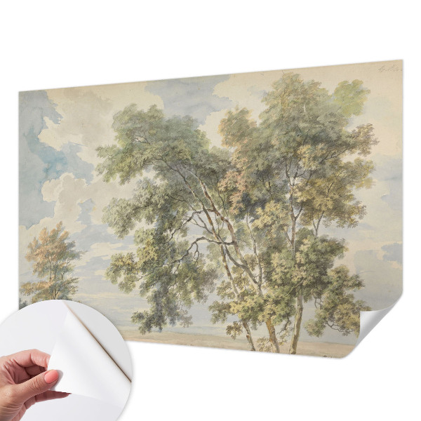 Samolepilna fototapeta z romantičnim motivom narave