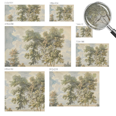 Samolepilna fototapeta Romantična narava