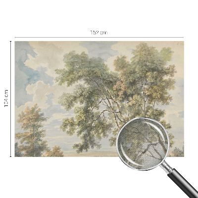 Samolepilna fototapeta z romantičnim motivom narave