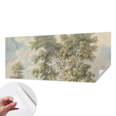 Samolepilna fototapeta z romantičnim motivom narave