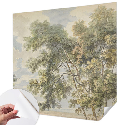 Samolepilna fototapeta z romantičnim motivom narave