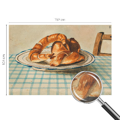 Fototapeta za otroško sobo z motivom kuhinjskega peciva