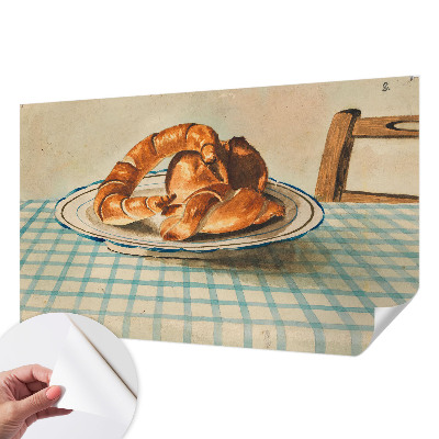 Fototapeta za otroško sobo z motivom kuhinjskega peciva
