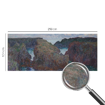 3D fototapeta s motivom skalnate obale