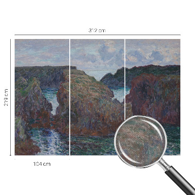 3D fototapeta Skalnata obala