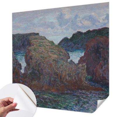 3D fototapeta s motivom skalnate obale