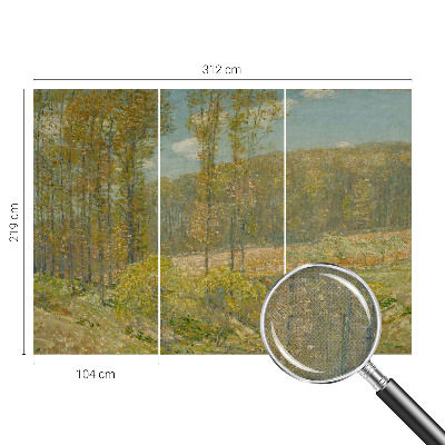 3D fototapeta z motivom gozdne pokrajine