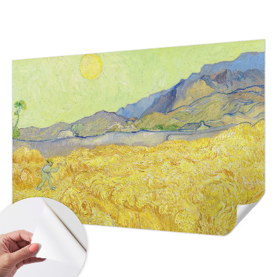 Samolepilna fototapeta s motivom pšeničnega polja