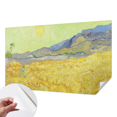 Samolepilna fototapeta s motivom pšeničnega polja