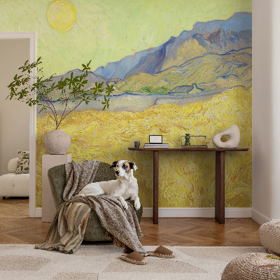 Samolepilna fototapeta Pšenično polje