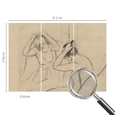 Samolepilna fototapeta za dnevno sobo Umetniška eleganca